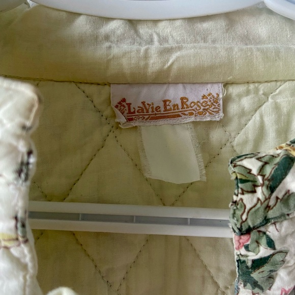 QUILTED vintage floral jacket - Picture 5 of 5